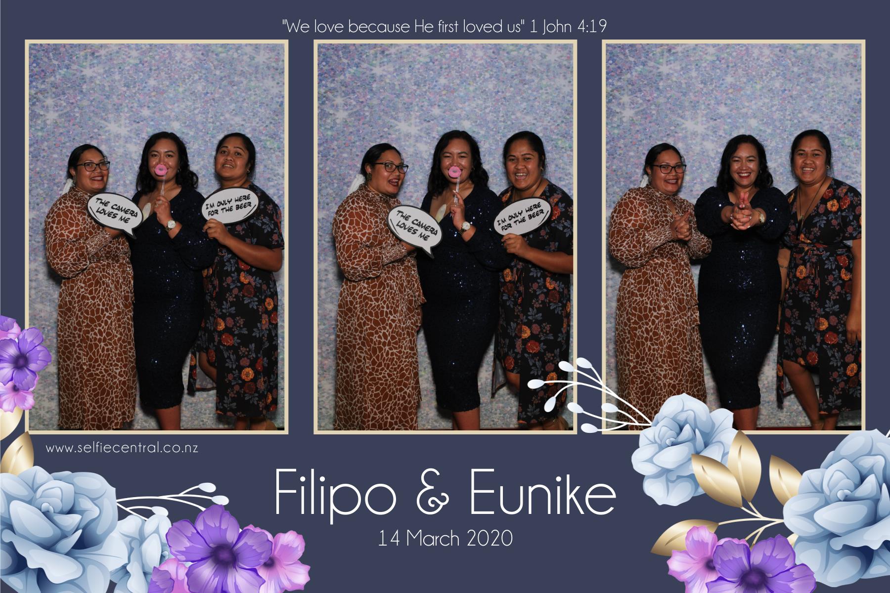 Filipo and Eunike's Wedding | View more photos from the event at gallery.photobooth.co.nz/u/SelfieCentral/Filipo-and-Eunikes-Wedding